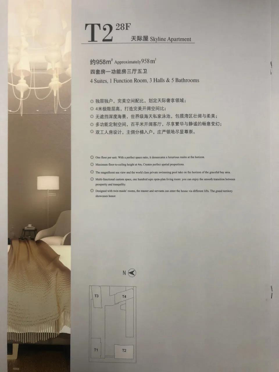 28层天际屋户型介绍及户型图